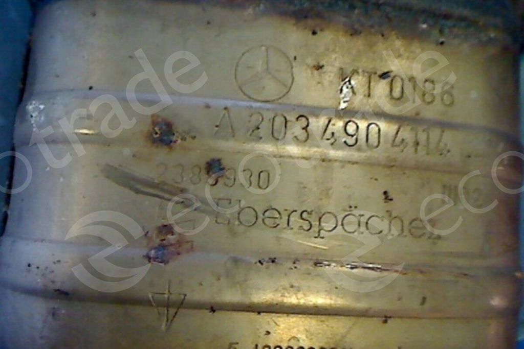 Mercedes BenzEberspächerKT 0186Catalyseurs