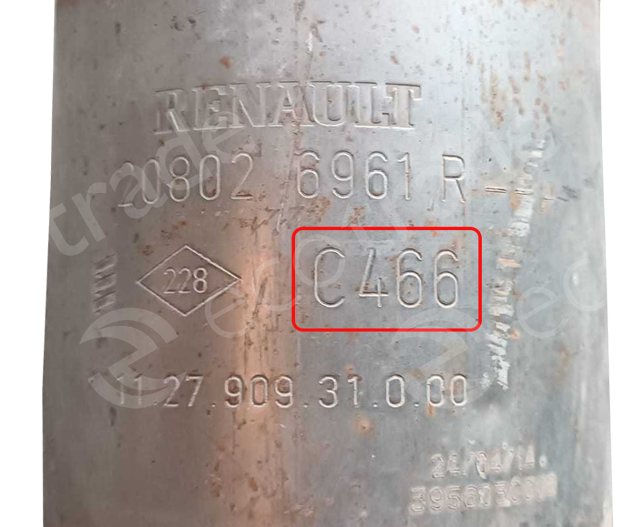 Renault-C 466Catalisadores