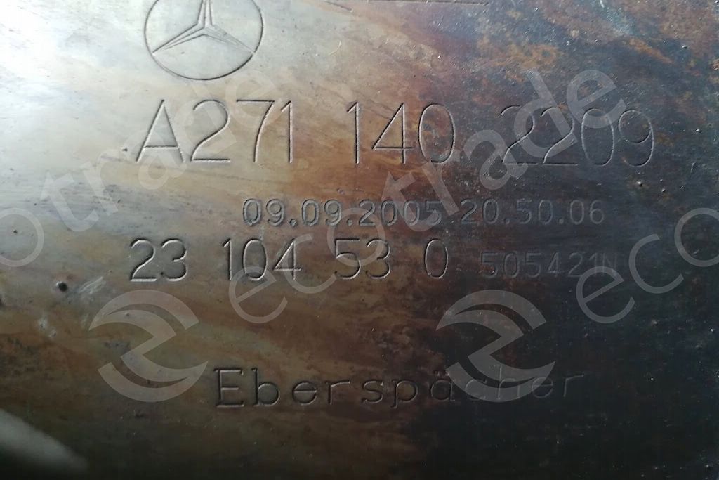Mercedes BenzEberspächerA2711402209Katalik dönüştürücüler
