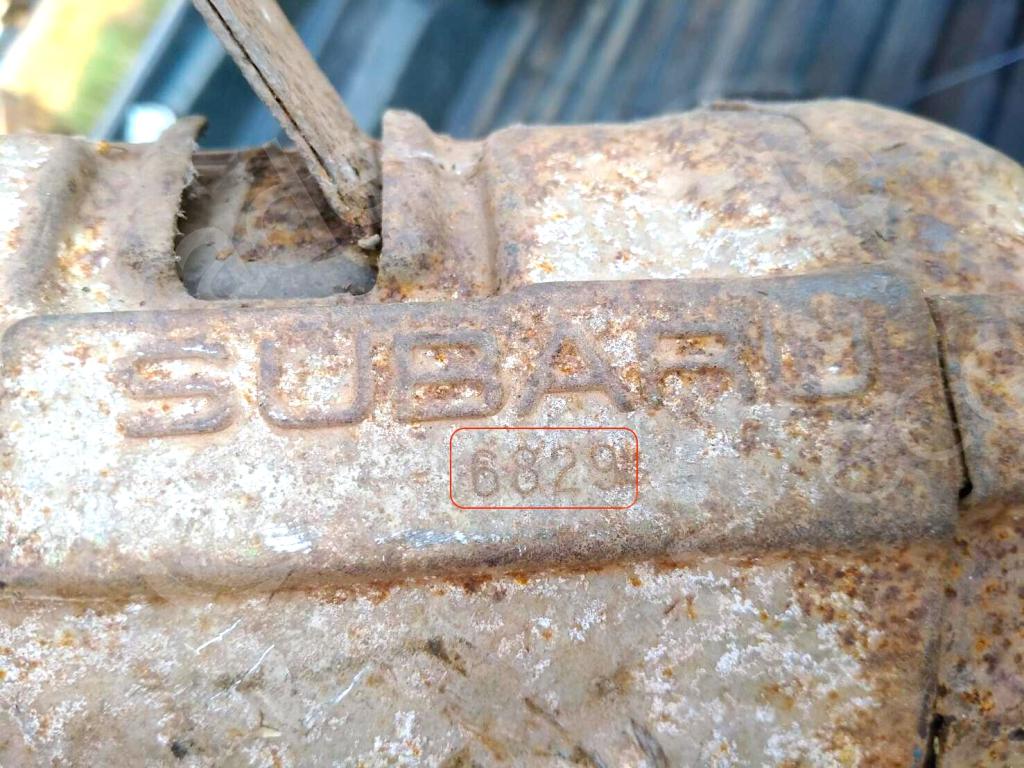 Subaru-6829المحولات الحفازة