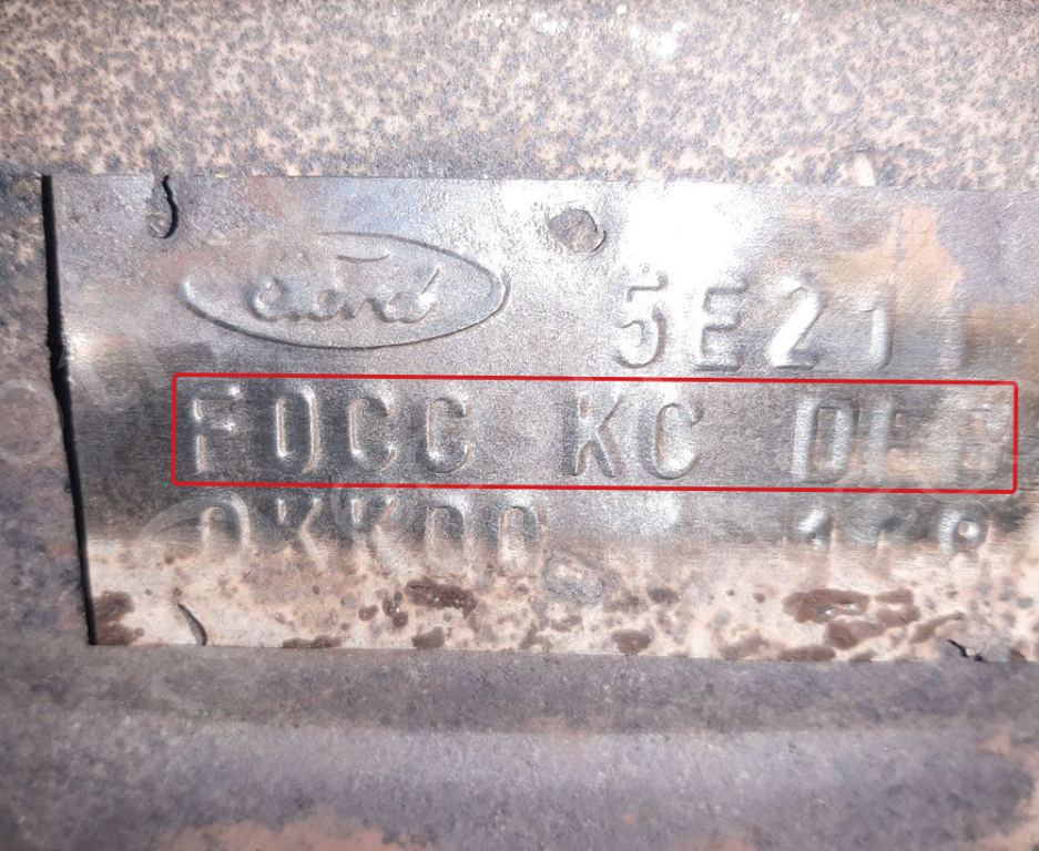 Ford-F0CC KC DEBCatalytic Converters