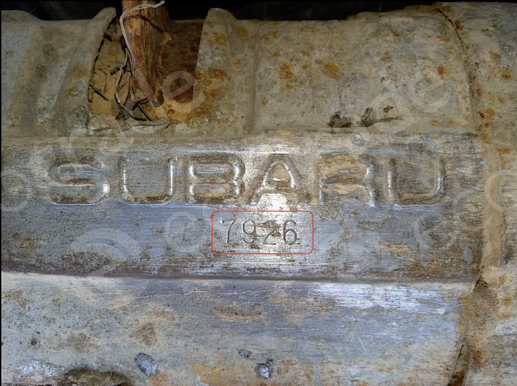 Subaru-7926Katalysatoren