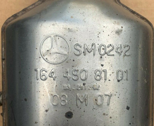 Mercedes Benz-SM 0242Catalyseurs