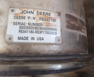 John DeereJohn DeereRE641180催化转化器
